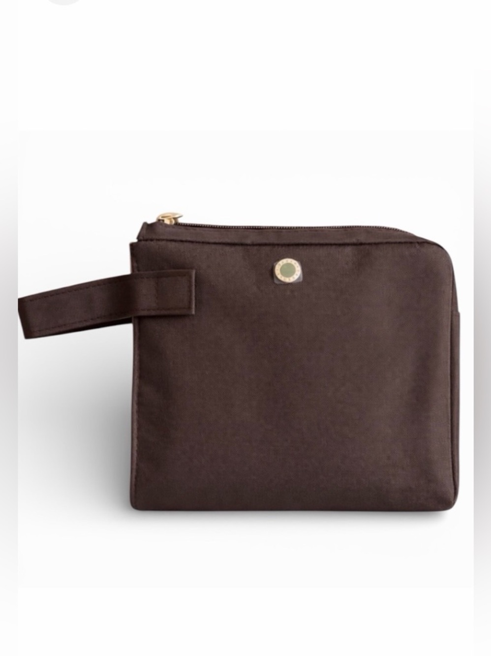 BVLGARI NEW Parfums / Brown Travel Pouch / Unisex / Toiletry Bag